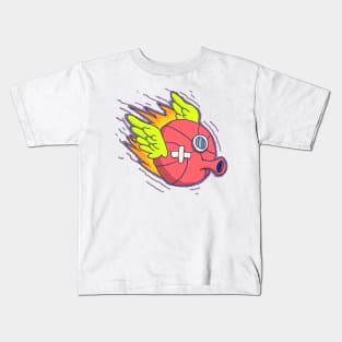 fly ball Kids T-Shirt